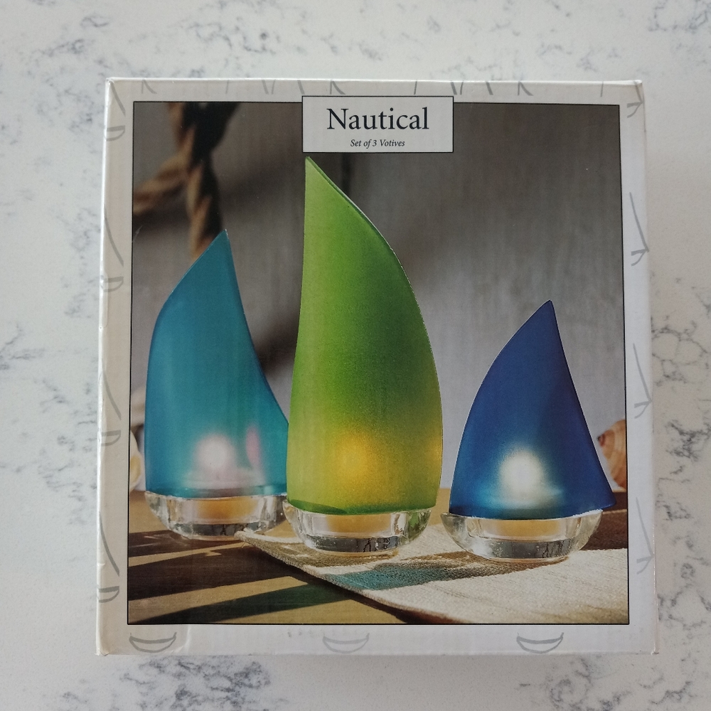 Home Essentials Nautical Votive Candles